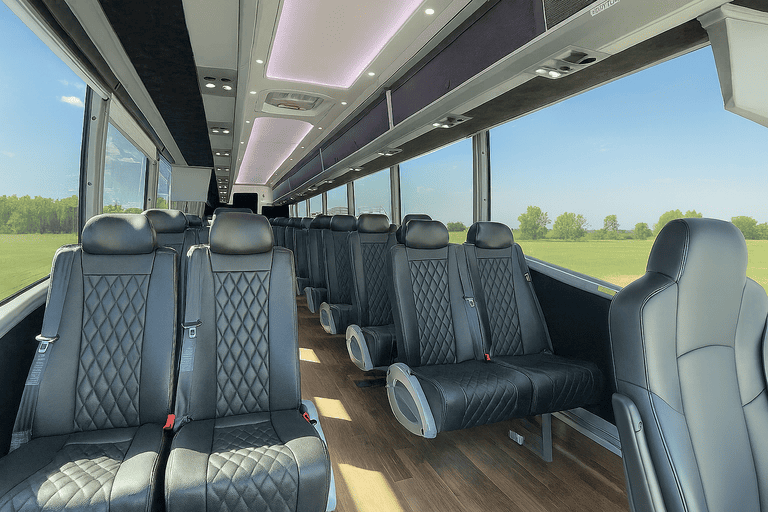 coach bus in Modesto