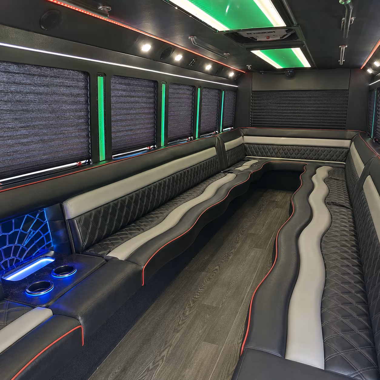 bus rentals for modesto outreach volunteer and community service groups