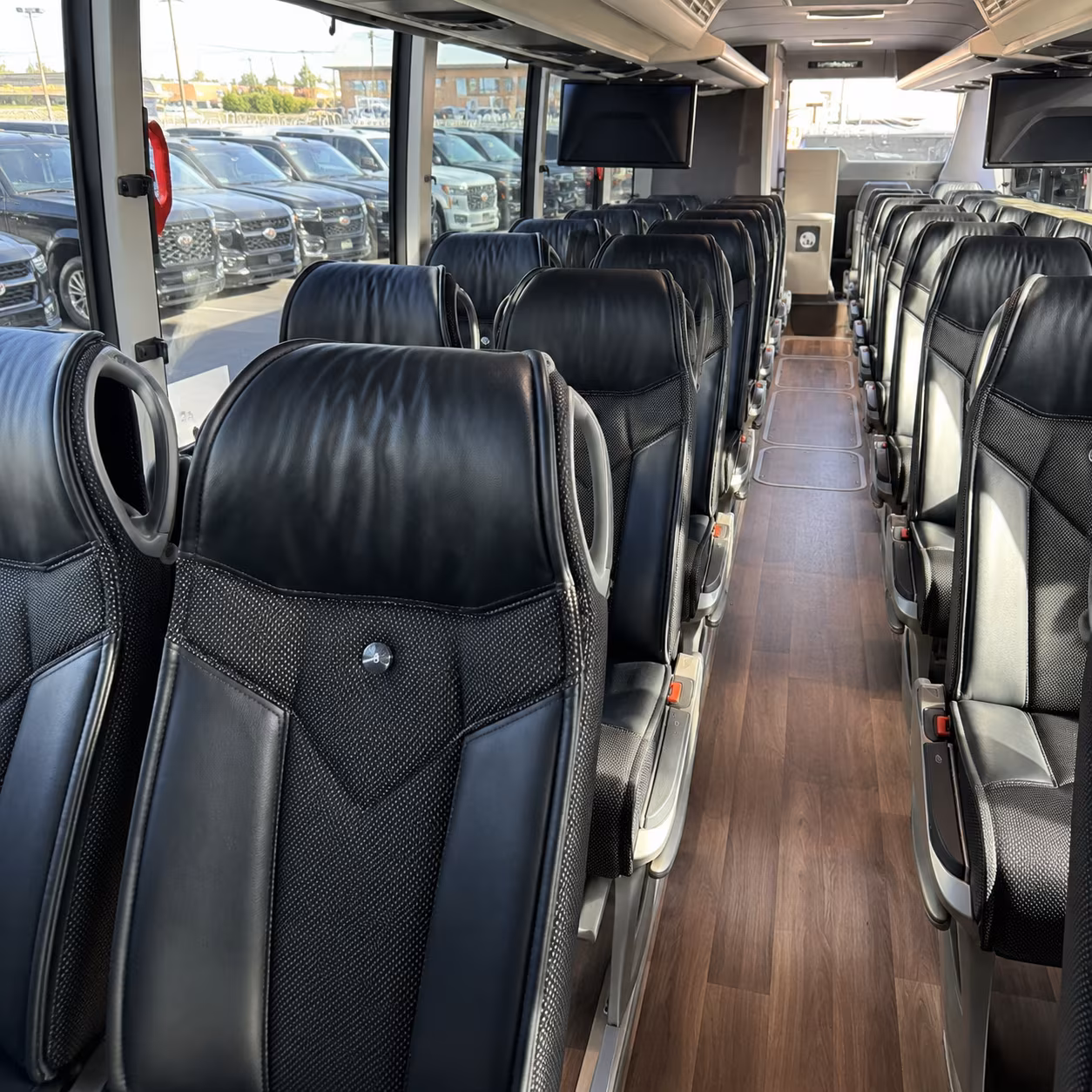 charter buses for modesto vineyard and winery wedding venues
