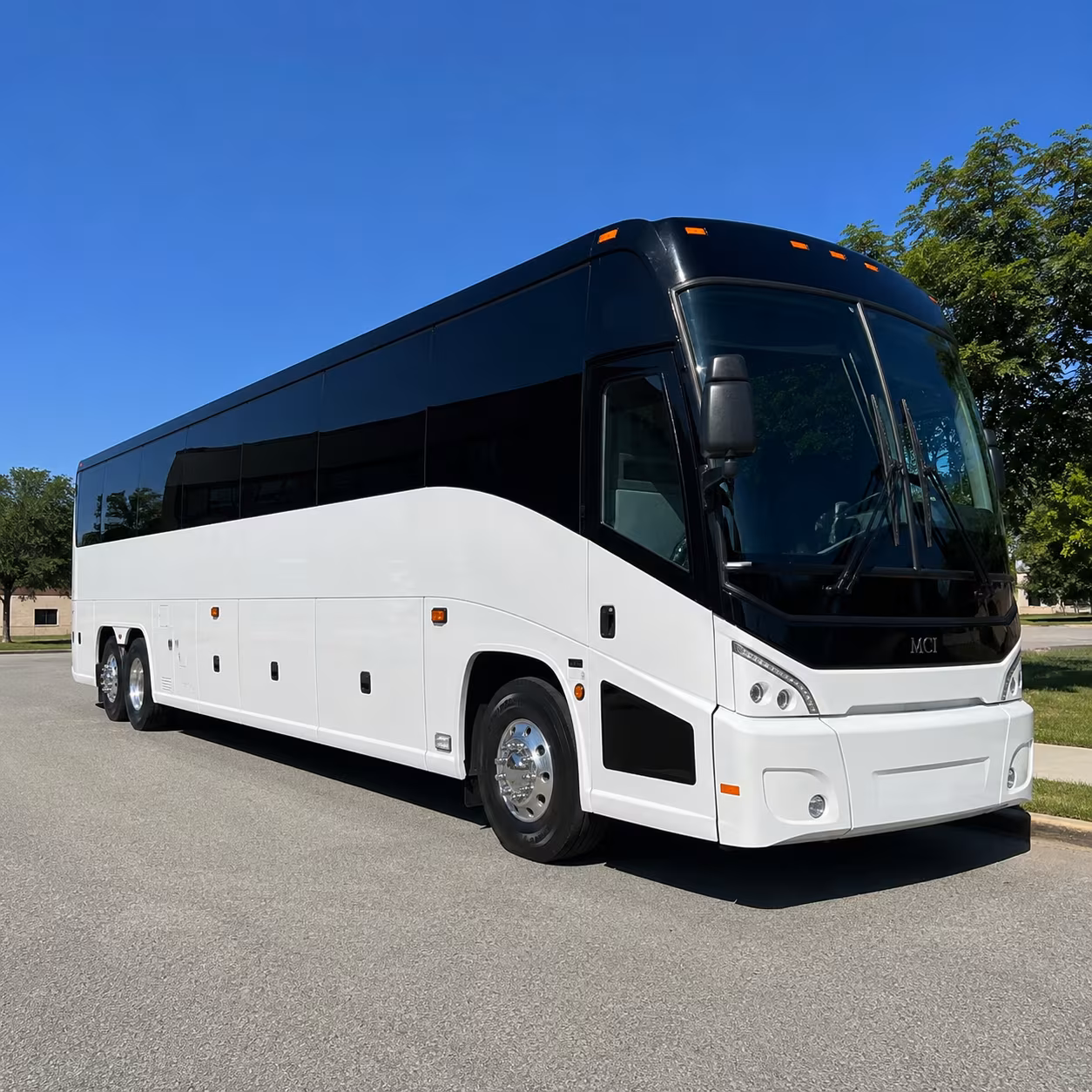 modesto 40 passenger charter bus