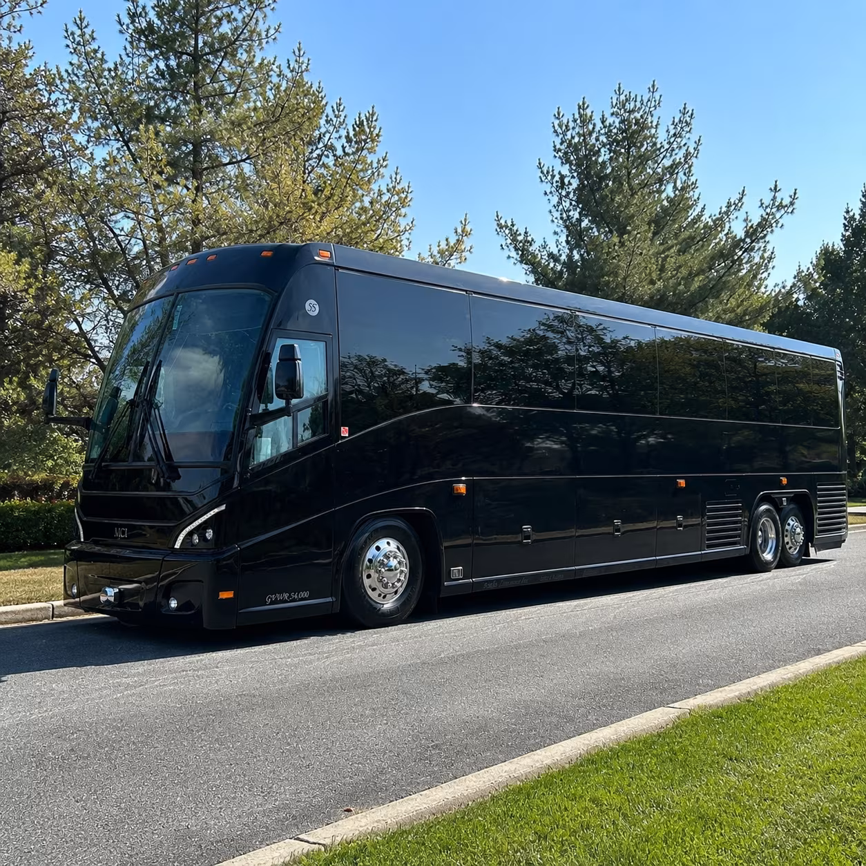 modesto concert charter bus rental