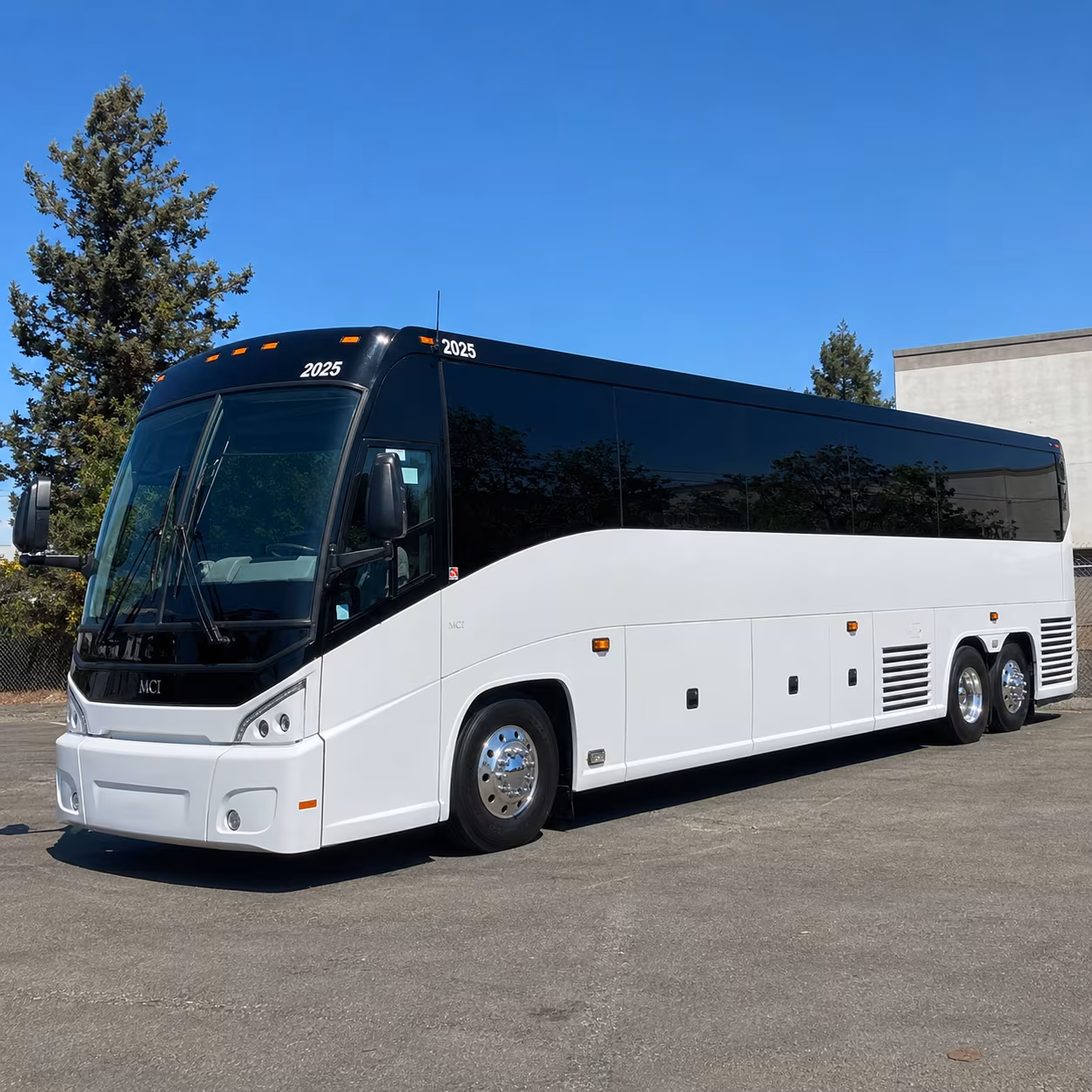 modesto government military charter bus rental