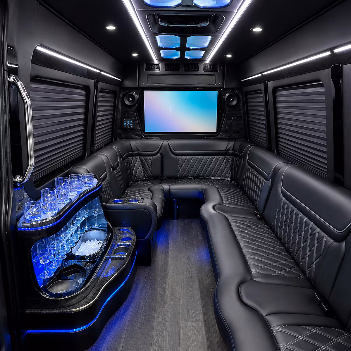 modesto holiday party bus rental