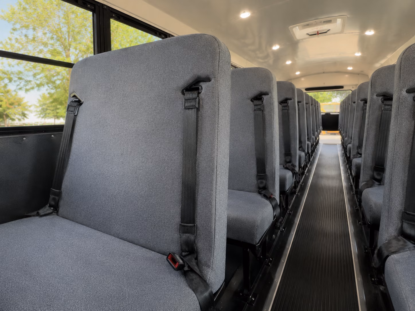 modesto school bus interior