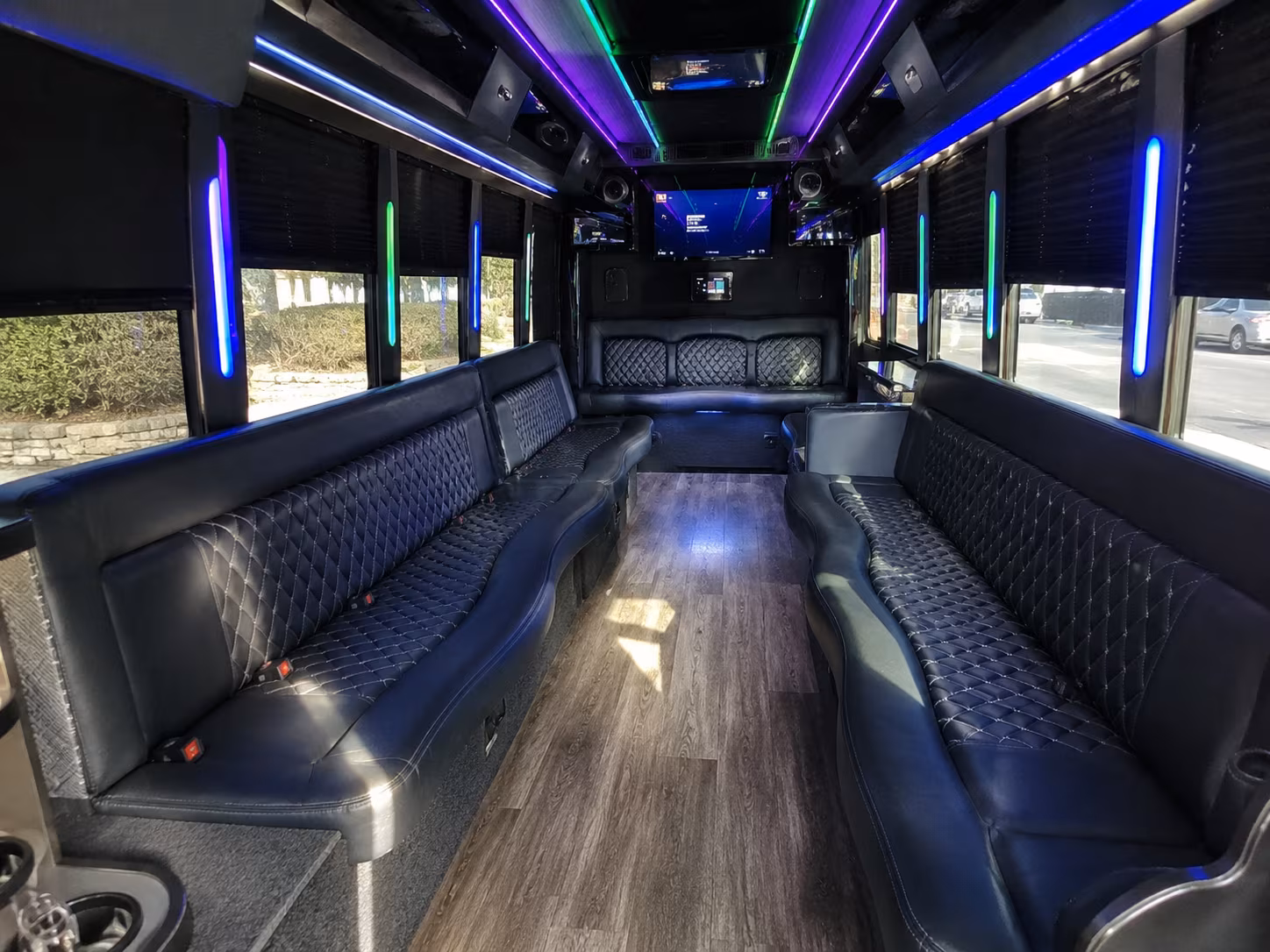 party buses for gallo center shows and downtown modesto nights