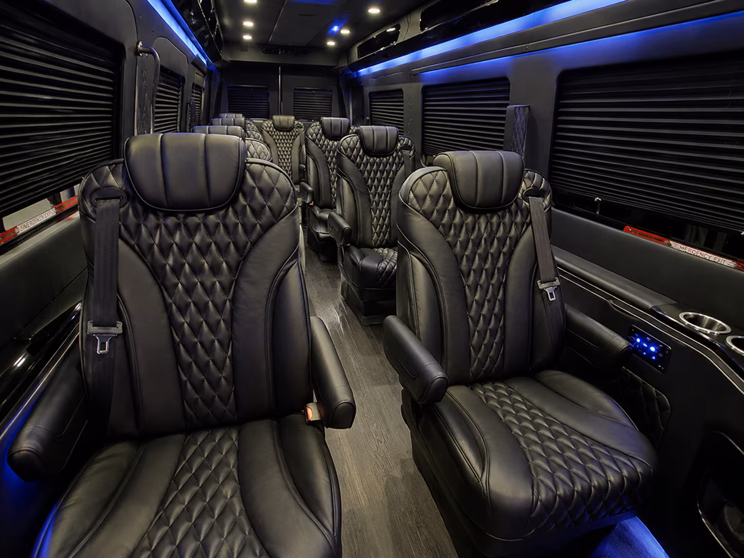sprinter vans and minibuses for executive groups in modesto