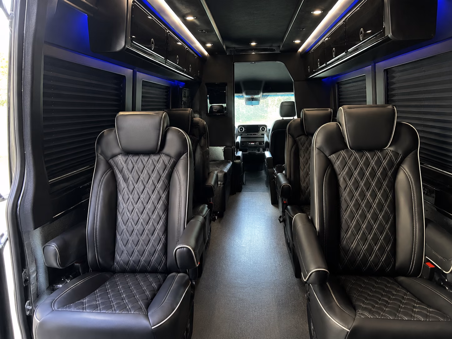 sprinter vans and minibuses for smaller modesto bachelor and bachelorette groups